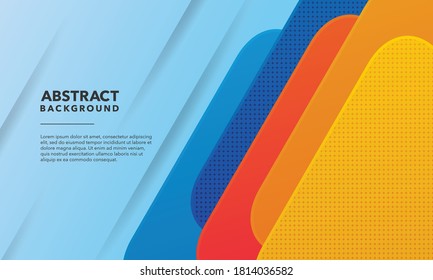 colorful geometric abstract background template