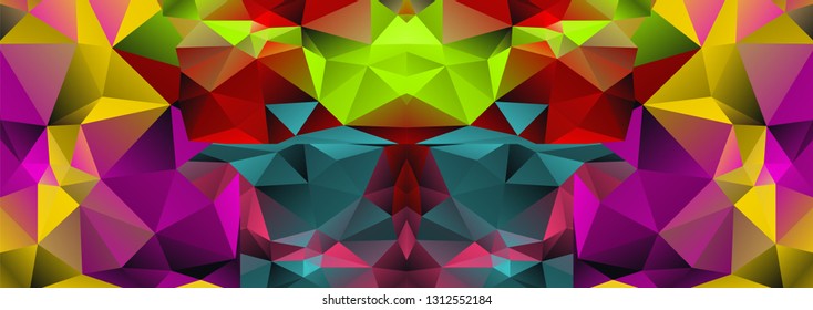 colorful geometric abstract background texture pattern
