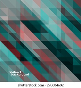 Colorful geometric abstract background with triangles. Vector illustration. Eps 10