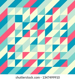 Colorful geometric abstract background in vector