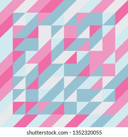 Colorful geometric abstract background in vector