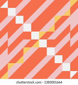 Colorful geometric abstract background in vector