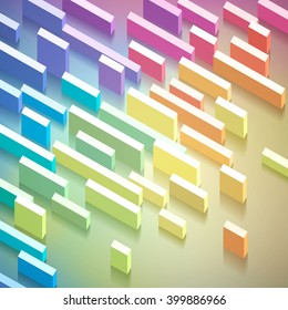 Colorful geometric abstract background, vector eps 10 illustration