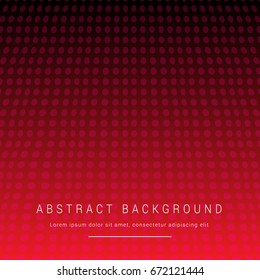 Colorful Geometric Abstract Background Vector design of red halftones wallpaper