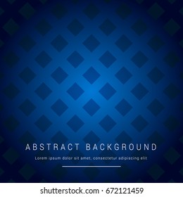Colorful Geometric Abstract Background Vector design of blue rhombus wallpaper