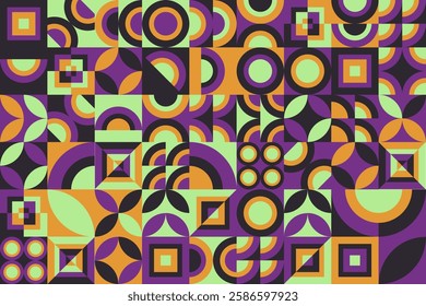 Colorful Geometric Abstract Background. Vibrant Abstract Patterns for Modern Design Projects