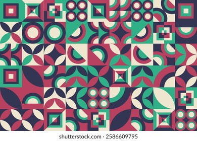 Colorful Geometric Abstract Background. Vibrant Abstract Patterns for Modern Design Projects