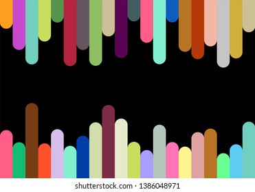 Colorful geometric abstract backgrounds. Eps10