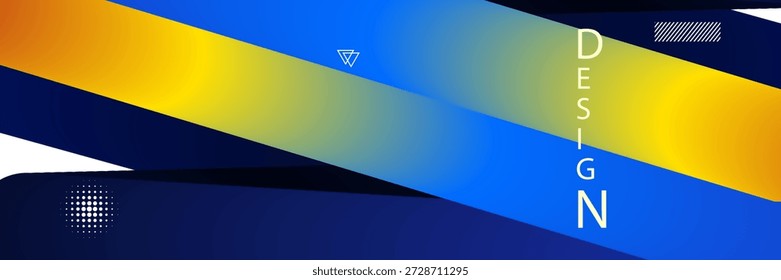 Colorful Geometric Abstract Design for Creative Projects
