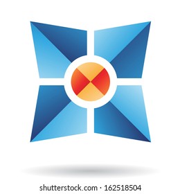 Colorful Geometric Abstract Icon