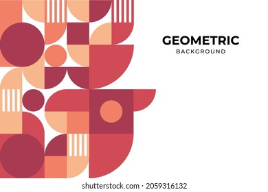 Colorful Geometric Abstract Pattern Background