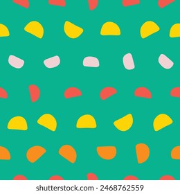Colorful Geometric Abstract Pattern Retro Vintage