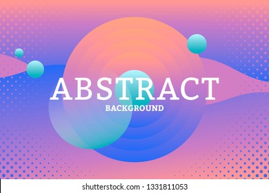 Colorful geometric abstract patterned background vector