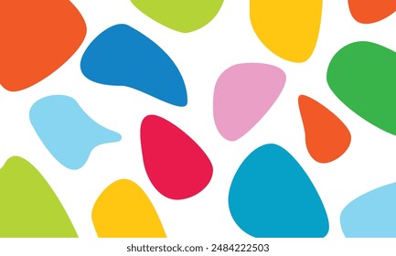 colorful geometric abstract vector, artistic abstract vector background