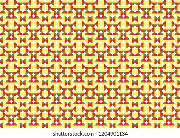 Colorful geometric backdrop