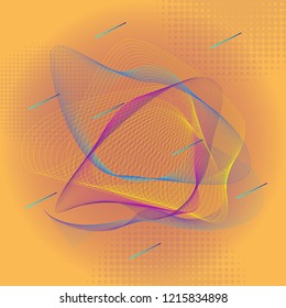 Colorful geometric background.