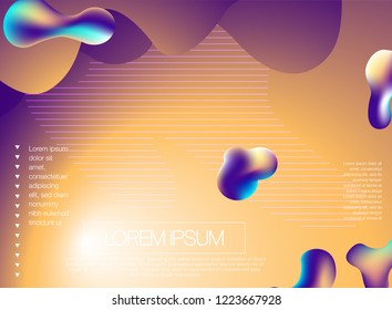 Colorful geometric background