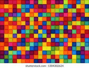 Colorful geometric background