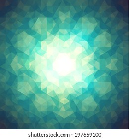 Colorful geometric background