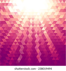 Colorful geometric background