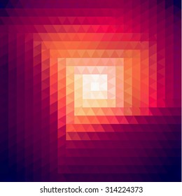 Colorful geometric background