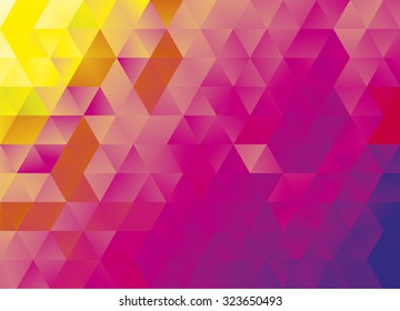 Colorful geometric background