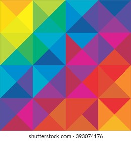 Colorful geometric background