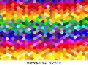 Colorful geometric background.