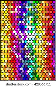 Colorful geometric background.