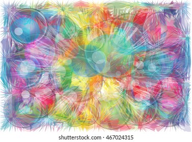 Colorful geometric background.