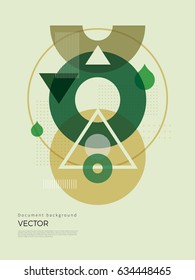 Colorful geometric background