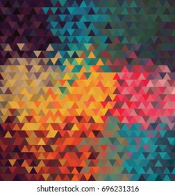 Colorful geometric background.