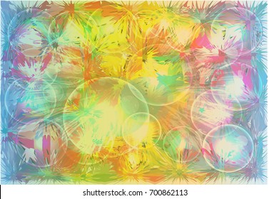 Colorful geometric background.