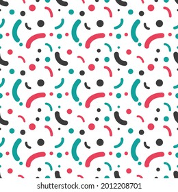 Colorful geometric background. Abstract pattern background. Shapes pattern. Colorful wrapping paper.