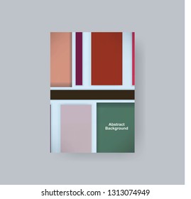 Colorful geometric background. abstract background poster