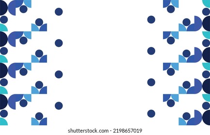 Farbiger geometrischer Hintergrund. Farbige, geometrische abstrakte Formen, Hintergrund