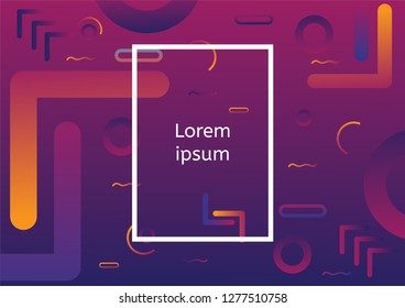 Colorful geometric background abstract and vector design. Eps 10