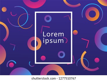Colorful geometric background abstract and vector design. Eps 10