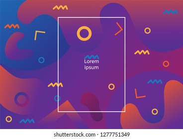 Colorful geometric background abstract and vector design. Eps 10