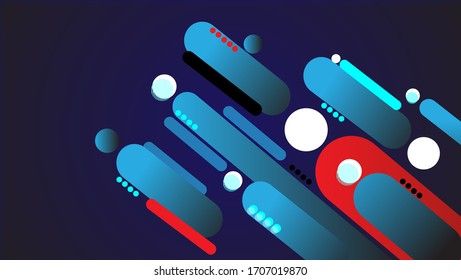 Colorful geometric background. Abstract geometric vector