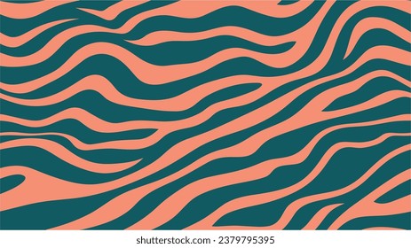 Colorful geometric background. Colorful geometric background of abstract waves. Abstract background. Abstract background with simple waving lines pattern. Unique wallpaper.