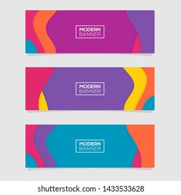Colorful geometric background. Banner design. .banner background design. modern vector design.