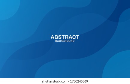 Colorful geometric background. Blue elements with fluid gradient. Dynamic shapes composition. Eps10 vector