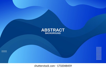 Colorful geometric background. Blue elements with fluid gradient. Dynamic shapes composition. Ideal for banner, web, header, cover, billboard, brochure, social media, landing page. Eps10 vector