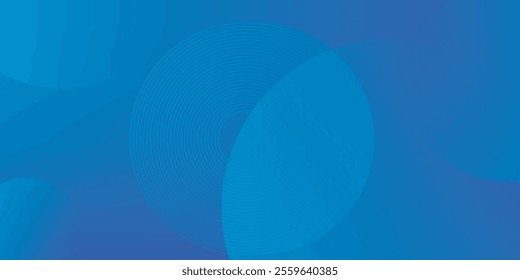 Colorful geometric background. Blue elements with fluid gradient. Dynamic shapes composition. Eps10 vector