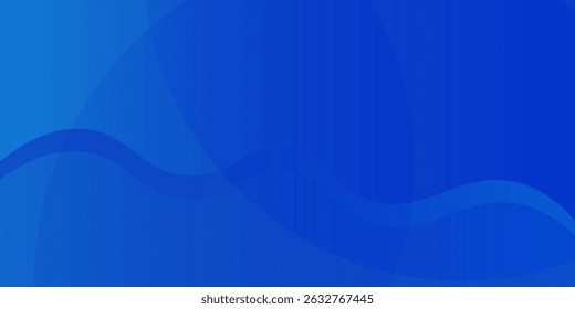 Colorful geometric background. Blue elements with fluid gradient. Dynamic shapes composition. Eps10 vector