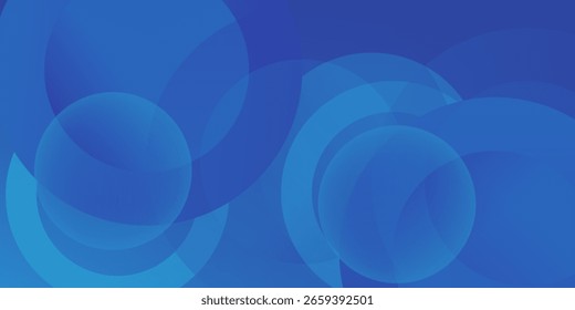 Fondo geométrico colorido. Elementos azules con gradiente de fluido. Composición de Formas dinámicas. Vector Eps10