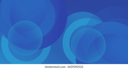 Fondo geométrico colorido. Elementos azules con gradiente de fluido. Composición de Formas dinámicas. Vector Eps10