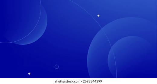 Colorful geometric background. Blue elements with fluid gradient. Dynamic shapes composition. Eps10 vector