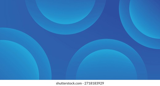 Fondo geométrico colorido. Elementos azules con gradiente de fluido. Composición de Formas dinámicas. Vector Eps10